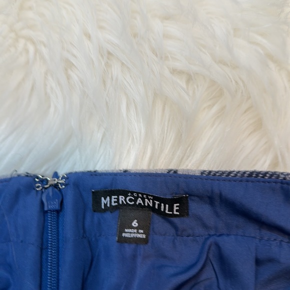 J. Crew Plaid Ruffle Front Mini Skirt in Double-Serge Wool - Picture 5 of 6